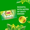 Lipton Honey Ginger Green Tea Bags, Flavored, Unsweetened Teabags for