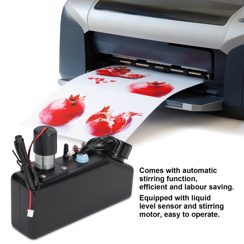 Auto Stirring Ink Cartridge 500ml with Level Sensor Air Filter