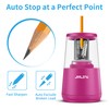 JARLINK Electric Pencil Sharpener, Heavy-Duty Helical Blade to Fast Sharpen,