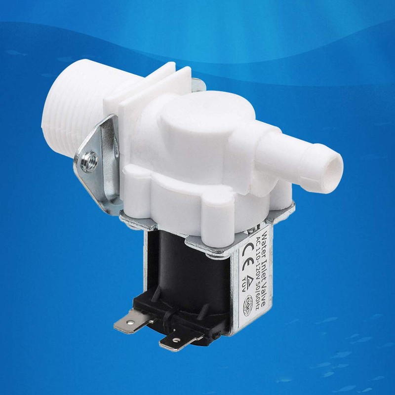 Beduan Water Solenoid Valve, AC 110V 3/4" Male to 1/2"
