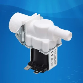 Beduan Water Solenoid Valve, AC 110V 3/4" Male to 1/2" Barb Water Flow Control Valve Washing Machine Replacement Part Normally Closed