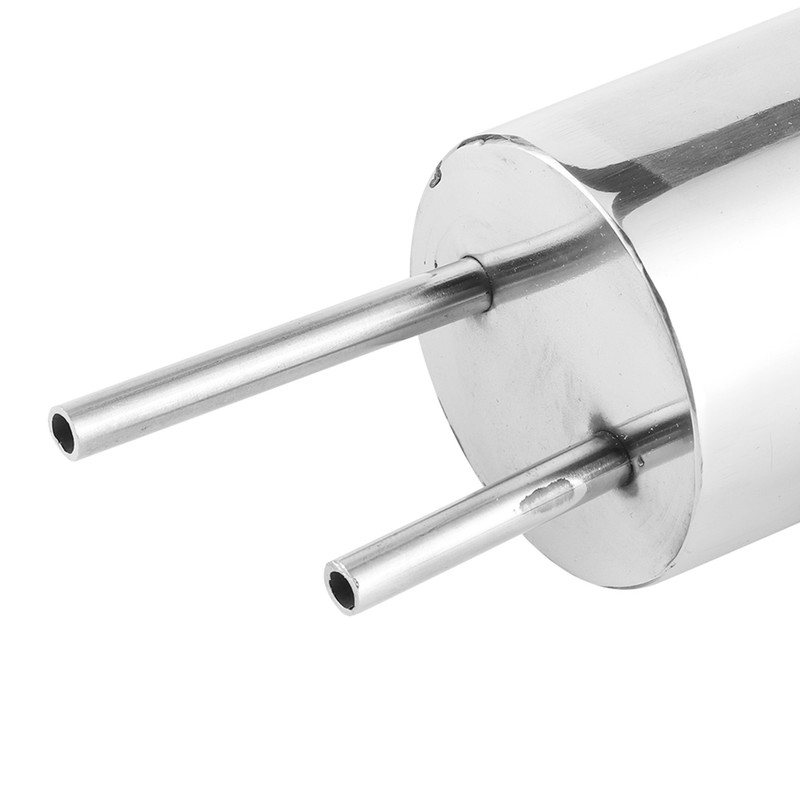 2x10in Overflow Tank Can Polished Stainless Steel Coolant Radiator 14oz