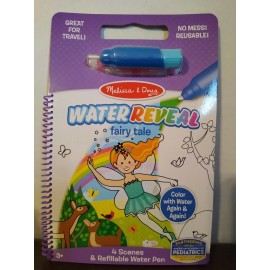Melissa & Doug Water Reveal Fairy Tale - reusable - no mess