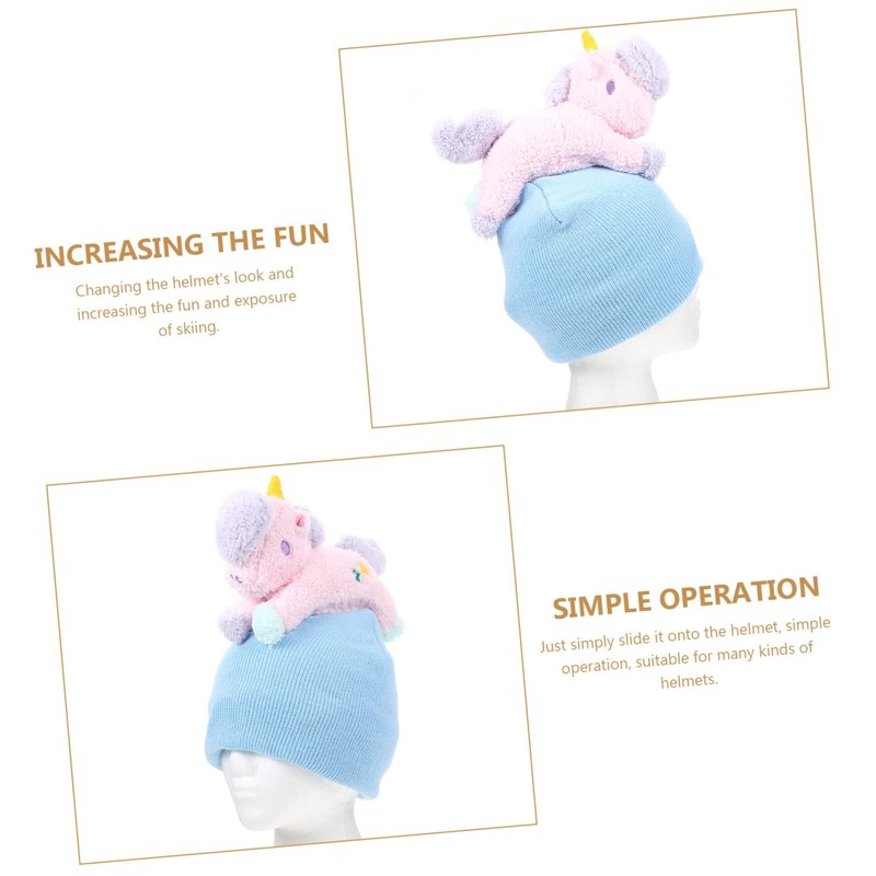 Gatuida Unicorn Design Ski Helmet Cover Snow Helmet Protector for