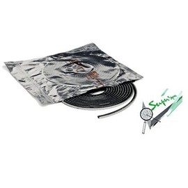 C.R. LAURENCE SS1266BL CRL Black 1/2" Wide Edgetech Super Spacer - 66 Foot Roll