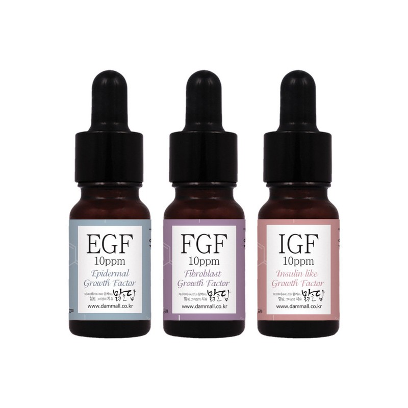 Malgeuldam EGF FGF IGF 10ppm ampoule undiluted solution, FGF10ppm 10ml