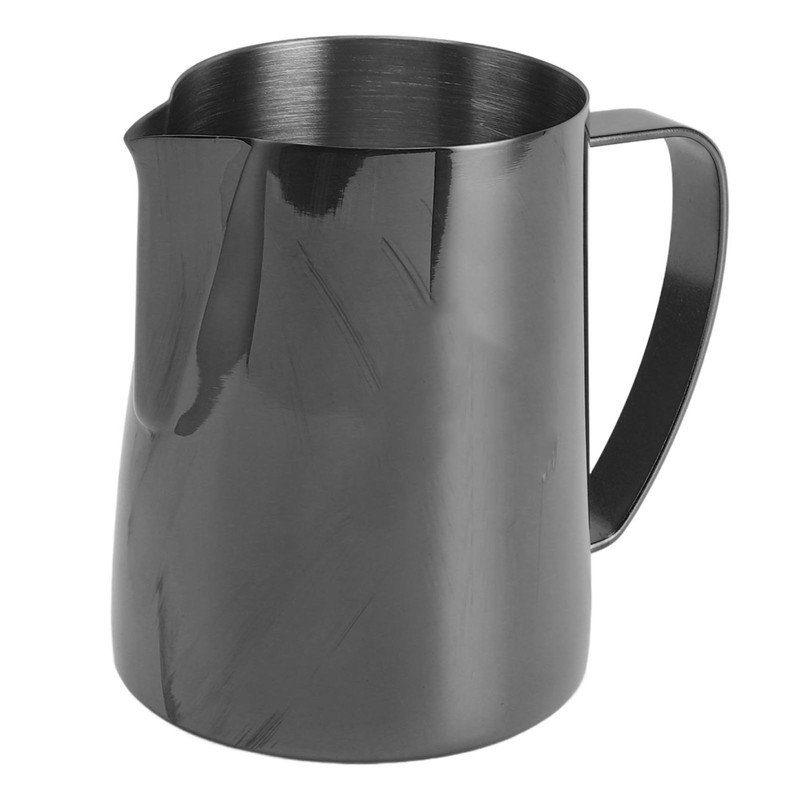Milk Frothing Pitcher 304 Stainless Steel Coffee Steaming Pitcher Multipurpose