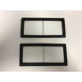 2 EACH Welding helmet magnifier/cheater lens, 2 x 4.25, 2.00 diopter, GLASS