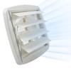 Amonk Adjustable Dryer Vent Cover Outside 4'' to 5'' to