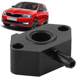 Boost Sensor Adaptor, Turbo Gauge Tap Aluminum Fit for TFSI TSI 1.2T/1.4T 1.6 1.9 2.0 TDI