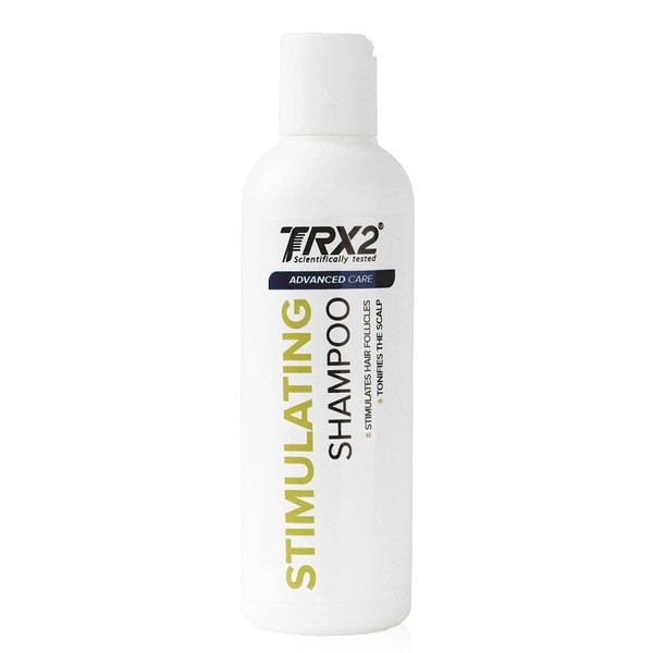 TRX2 Stimulating Shampoo - Improved Cleansing and Toning - Suitable for All Skin and Hair Types - Paraben Free - Caffeine, Biotin and Soybeans - 200 ml