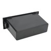 Car Stereo Radio Storage Box Black Large Storage Space Dash