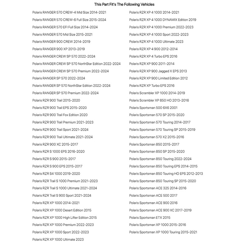 Tusk HD Flywheel Puller for Polaris RZR XP 900 2011-2014