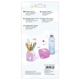 Ursus 59550001 Felt Stickers "Unicorns" Pack of 20 on a Sheet