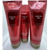 3 FOREVER RED ULTIMATE HYDRATION BODY CREAM LOTION bath and