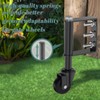 Lygoeege 2Packs Gate Wheel 2inch Gate Caster for Wooden Gate,