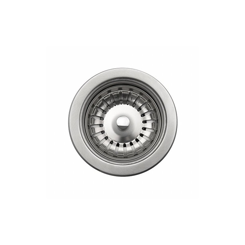 Kraus Kitchen Sink Stainless Steel Drain Assembly with Strainer, Fits