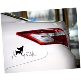 ULTECHNOVO 2pcs Dog Decal Car Sticker for Car Decoration for Trucks Motorcycles Fade-Resistant Auto Sticker for Any