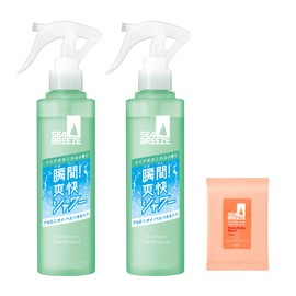 SEA BREEZE Deo & Water Trigger, Clear Botanical, 5.1 fl oz (145 ml) x 2 + Bonus