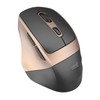 Wireless Mouse Quiet Cool Ergonomic Black/Gold