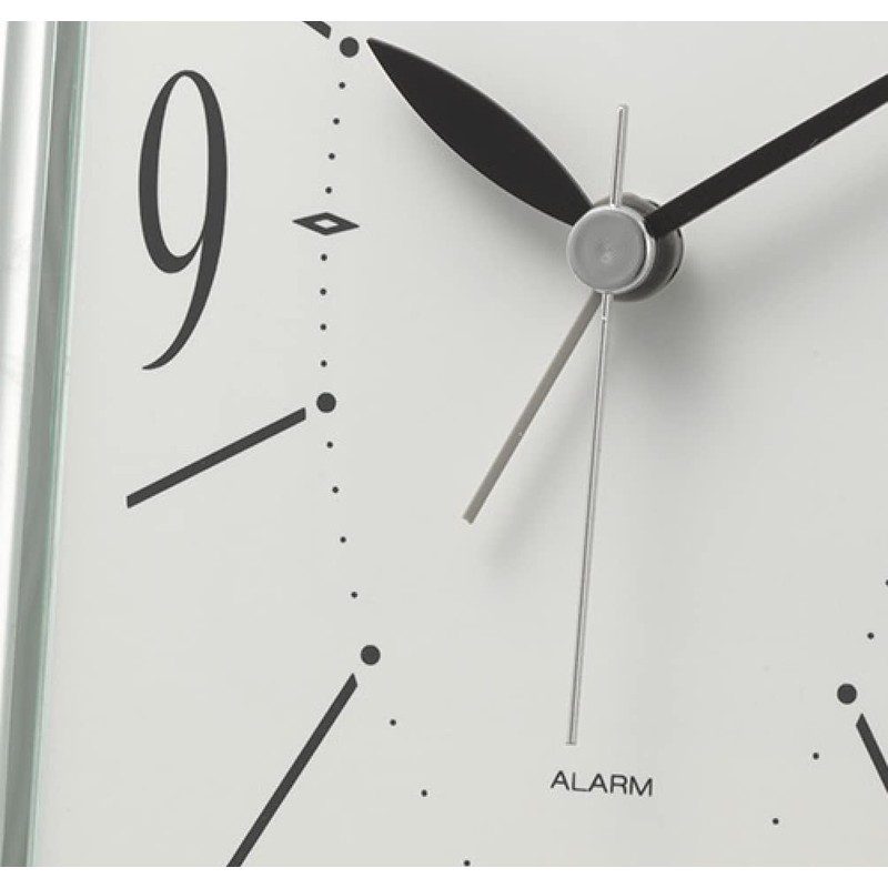 RHYTHM 4SE556SR03 Rhythm Quartz Table Clock Analog Episol 556 Electronic