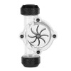 DEWIN Flow Meter Indicator, G1/4" Water Flows Indicator Female to