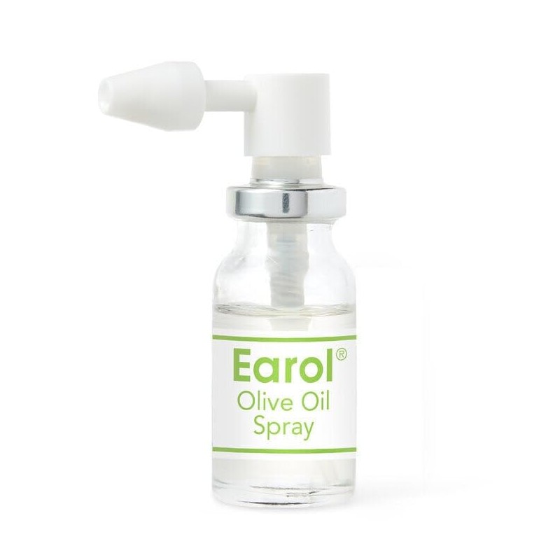Earol olive oil atomizer against stuck earwax