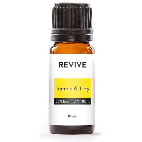 TUMBLE & TIDY Essential Oil Blend by REVIVE Essential Oils - 100% Pure Therapeutic Grade, For Diffuser, Humidifier, Massage, Aromatherapy, Skin & Hair Care