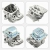 DUZFOREI 12210-ZL0-405 Assembled Cylinder Head Kit, Including Muffler Studs and