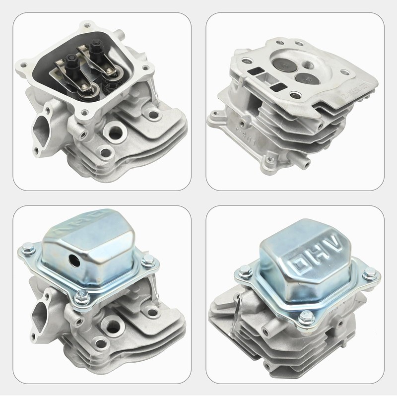 DUZFOREI 12210-ZL0-405 Assembled Cylinder Head Kit, Including Muffler Studs and