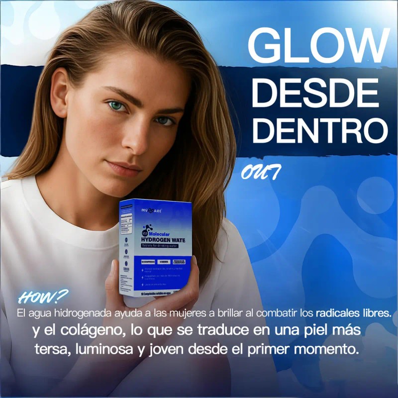 Suplemento Tabletas Mvpcare Tableta Agua Hidrógeno Ultra 90comprimidos