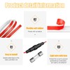 Dickno 79'' Car Hood Light Strip, Flexible Dynamic Daytime Running