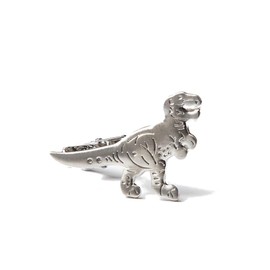 Men's Premium T Rex Dinosaur 1.5" Metal Tie Bar Clip