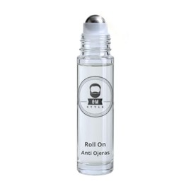 Roll On Anti Ojeras con Ácido Hialurónico y Cafeína. Tratamiento Desinflamante, Reduce Bolsas y Ojeras OM Style. Serum Antiojeras para 9 Meses de Duración (1 Pieza)