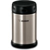 Zojirushi Steel Food Jar, Medium, Black/Stainless