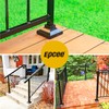 Epcee 4pcs Post 1" Aluminum Deck Post Base Cover, Post