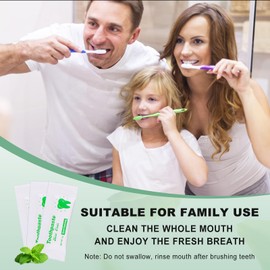 HAIFOTRVA Too Small Bulk Travel Size Toothpaste Pack of 200,0.105 oz Extra Small Toothpaste Travel Size Bulk Mint Mini Disposable Toothpaste for Hotel,Guests,Homeless,Charity(Only Good for Single Use)