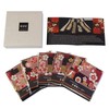 Perfect as a Present, Ready-to-Go Boxed, Golden Brocade Weaving, Japanese