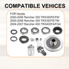 Rear Differential Ring Pinion Gear Bearing Seal Kit & Nut
