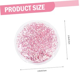 VICASKY 2Pcs Cooling Eye Pads Durable Compress Mini Eye Covers for Relaxation Portable Reusable Home Office Use Adorable Design