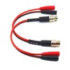WJSTN bnc Male to 4mm Female Banana Plug Adapter,BNC Male