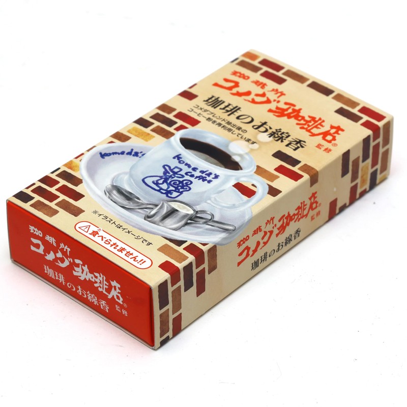 [With Incense Holder] Aroma Incense, Komeda Coffee Incense, Mini Size,