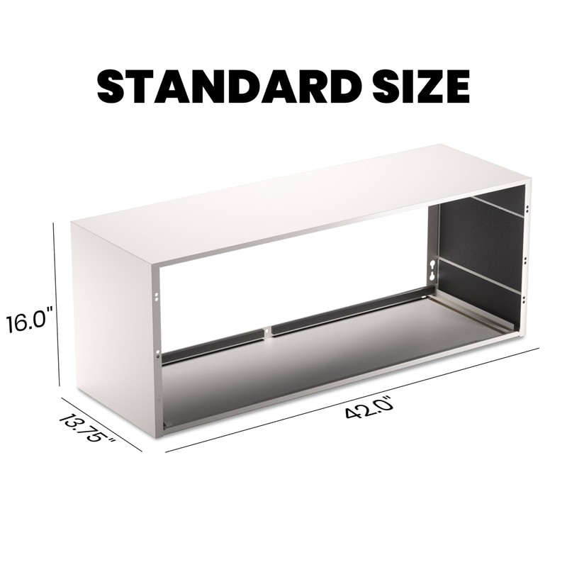 TOSOT PTAC Wall Sleeve, 42 x 16 Inch Universal Through