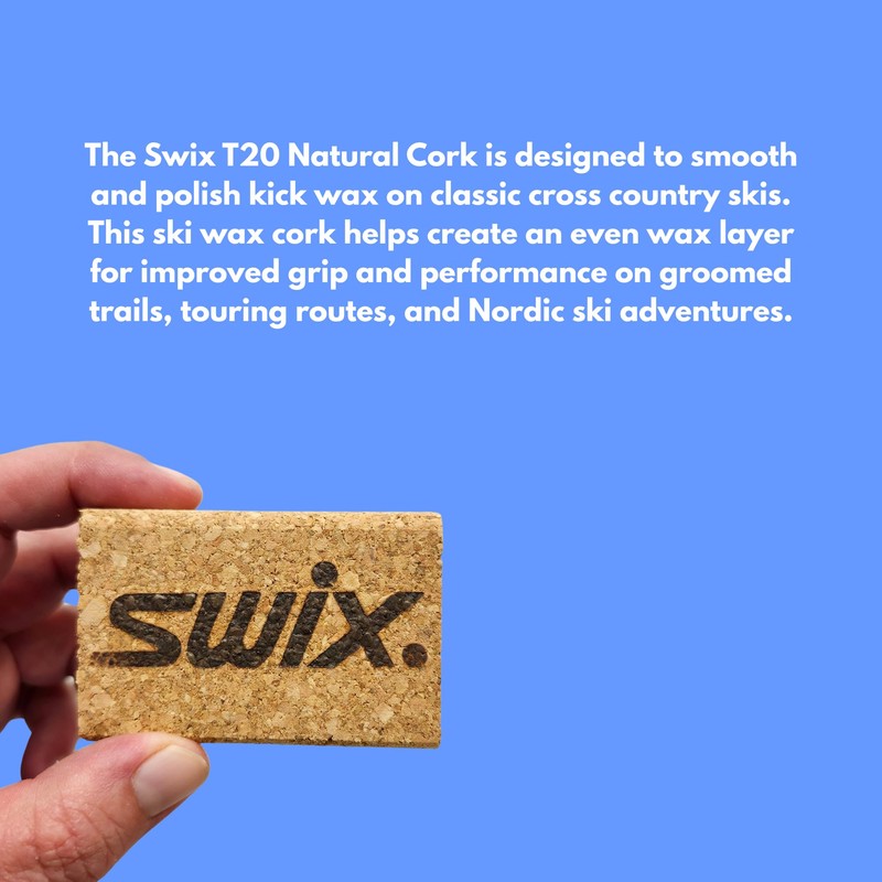 SWIX T0020 Ski Snowboard Tunap Natural Cork