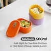 Premium Korean-Made Silicone Airtight Food Container with Steam Vent –