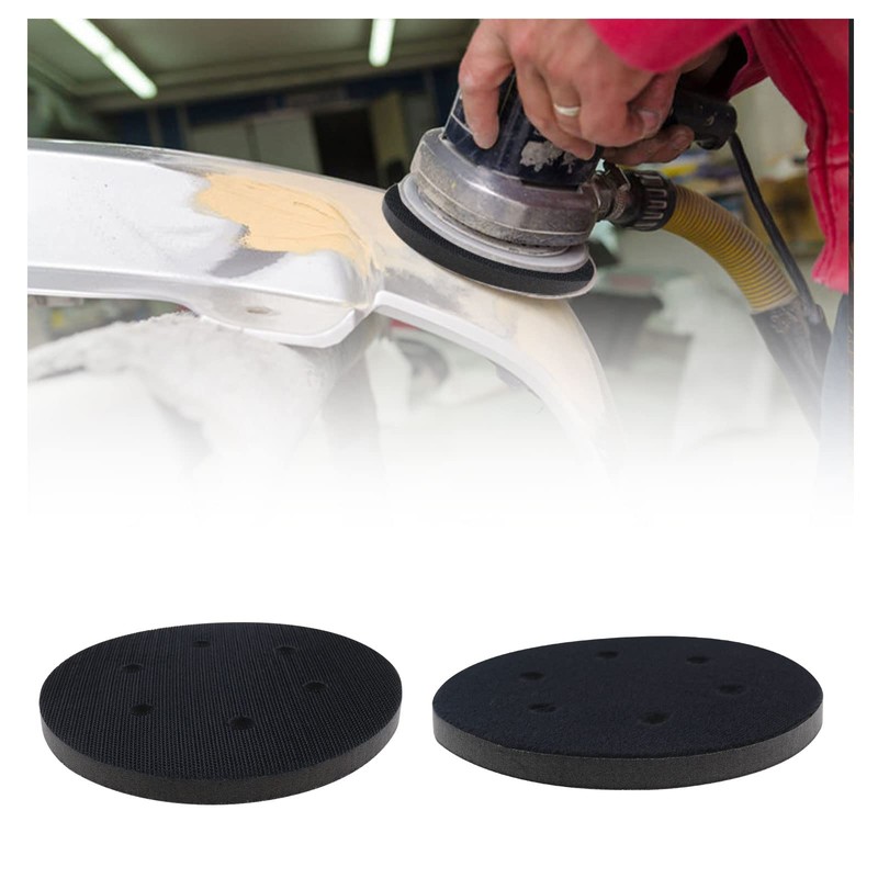 OTOTEC 2PCS 150mm Soft Sponge Interface Pad Sanding Pad 6