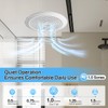 V2262-50 7 Inch Bathroom Exhaust Fan, 50 CFM Quiet Ceiling