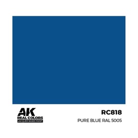 AK REAL COLORS RC818 Pure Blue RAL 5005 (17 ml) (Old RC010)