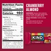KIND Nut Bars, Cranberry Almond, Healthy Snacks, Good Source of