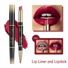 KUNSHNBEI Violet Lip Liner and Lipstick Set Kit, Long Lasting